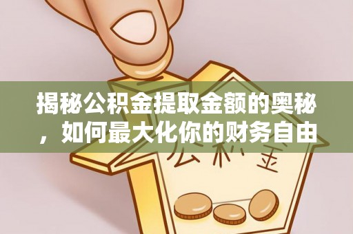 通化揭秘公积金提取金额的奥秘，如何最大化你的财务自由