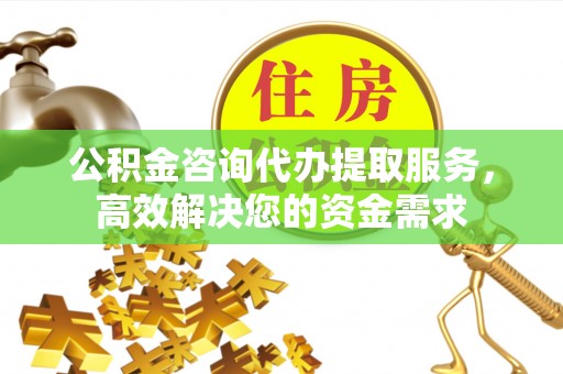 通化公积金咨询代办提取服务，高效解决您的资金需求