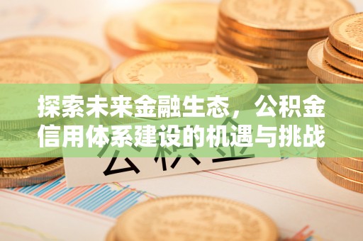 通化探索未来金融生态，公积金信用体系建设的机遇与挑战