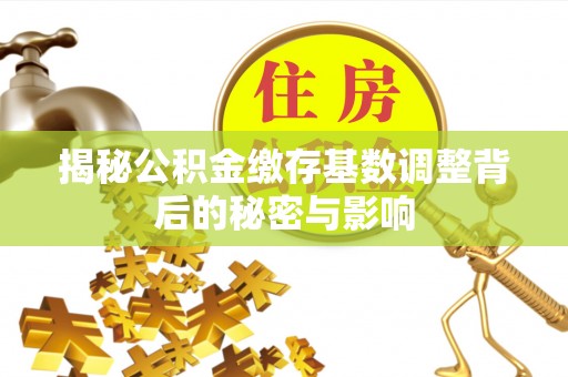 通化揭秘公积金缴存基数调整背后的秘密与影响