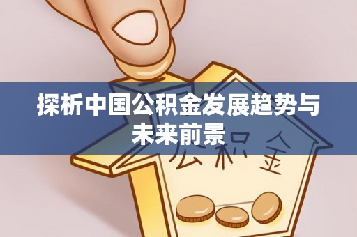 通化探析中国公积金发展趋势与未来前景